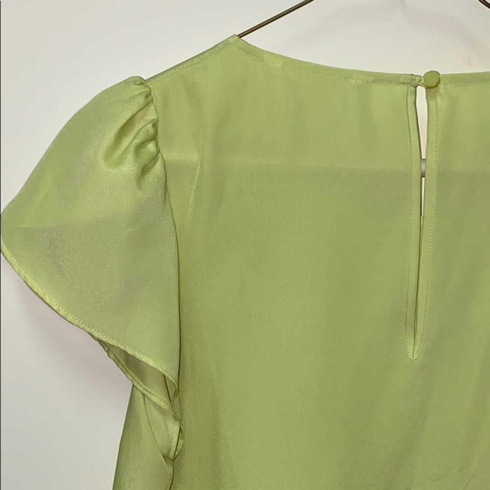 BCBGeneration cross drape front top - Picture 4 of 10